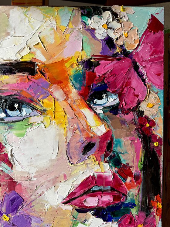 “And flowers will bloom…”