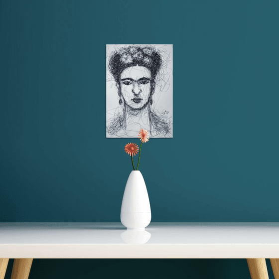 Frida Kahlo I /  ORIGINAL PAINTING
