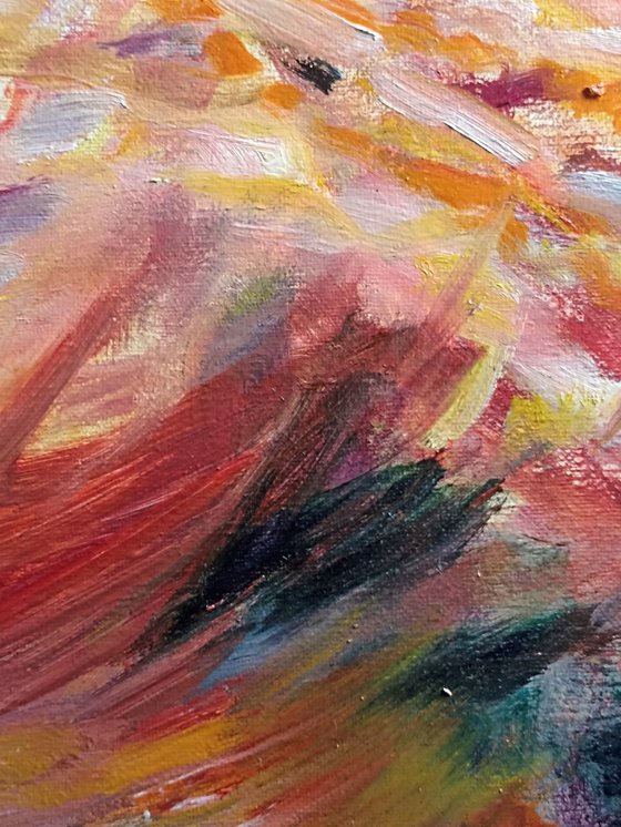Red mountains