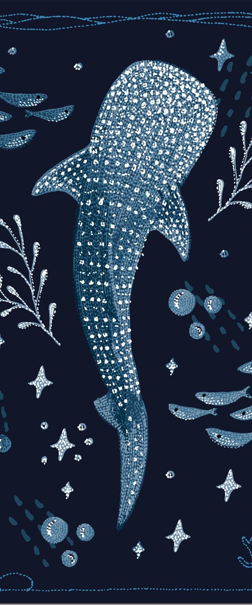 Ocean Garden - Whale Shark by Kelsey Emblow