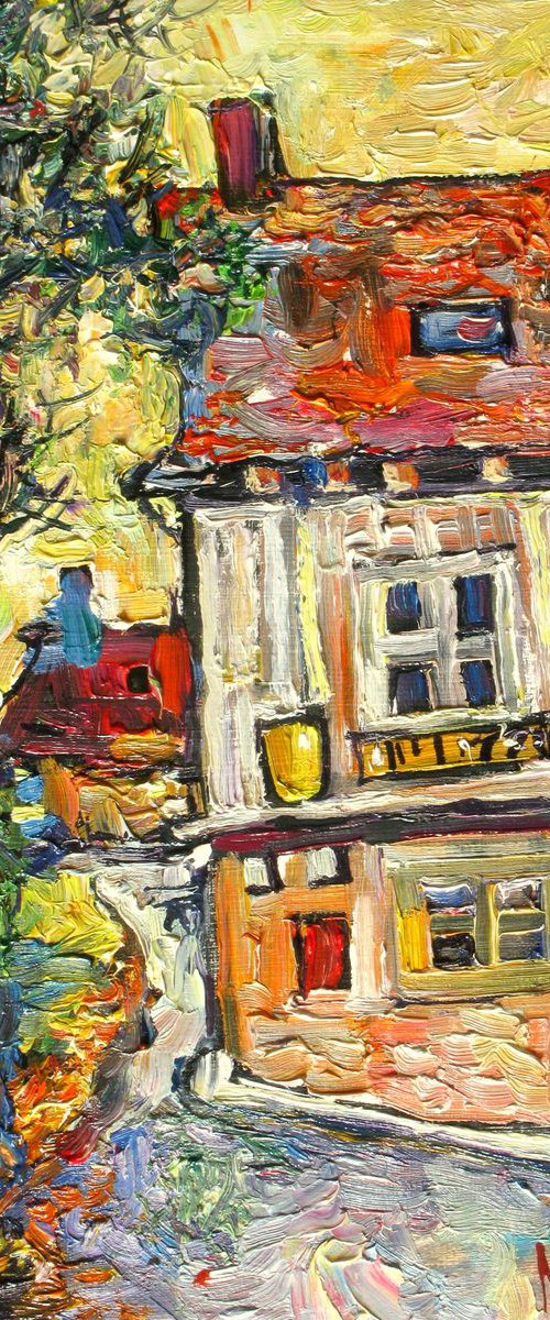 House in Turenne. France. by Nikifor Swiristuhin