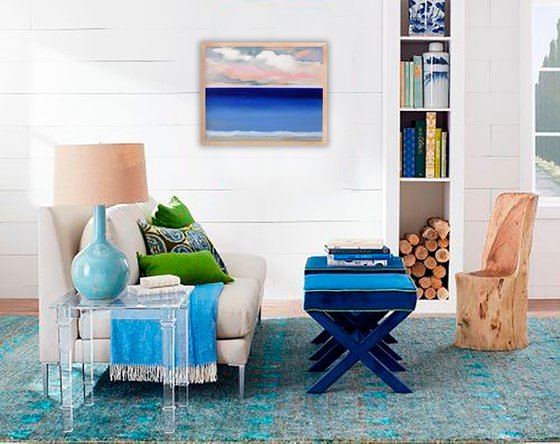 Sunset at sea