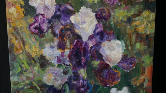 Irises - irises painting #4