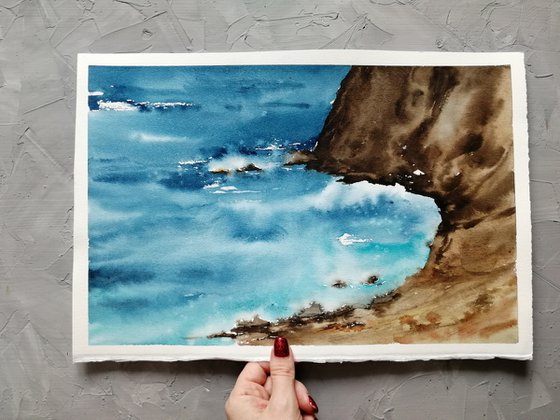 Seascape painting