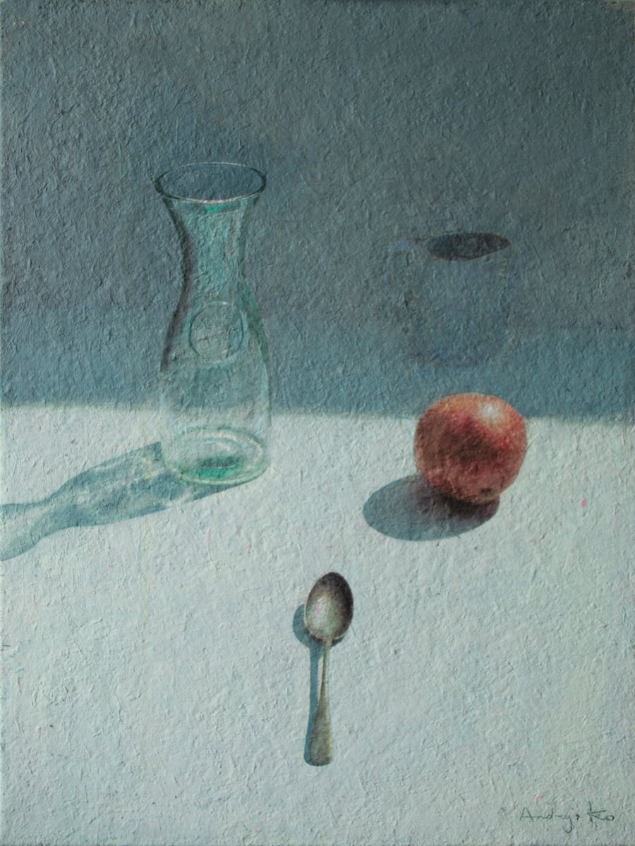 A Sunny Breakfast With The Pomegranate By Andrejs Ko, 24 X 32, Artwork For Sale On Artfinder