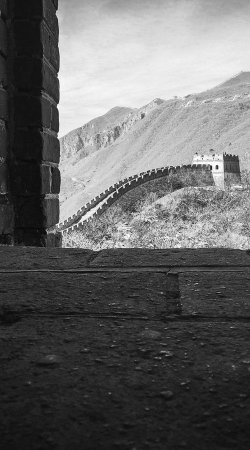 GLIMPSE OF GREAT WALL by Fabio Accorrà