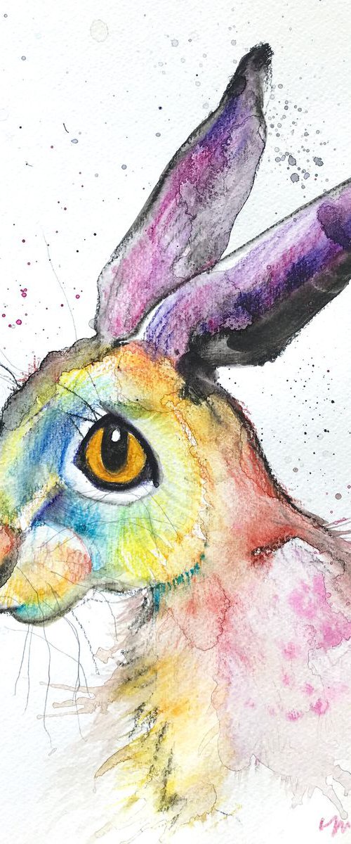 Rainbow Hare #05 by Luci Power