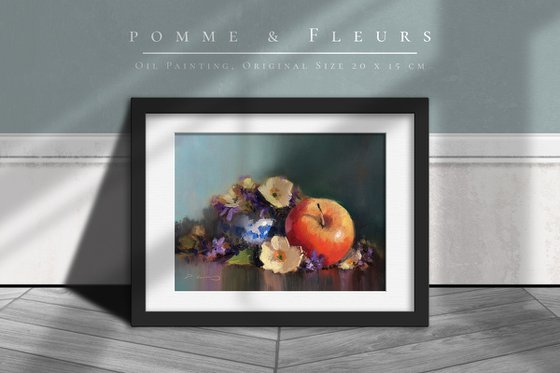 Apple and Flowers