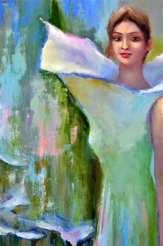 White flower