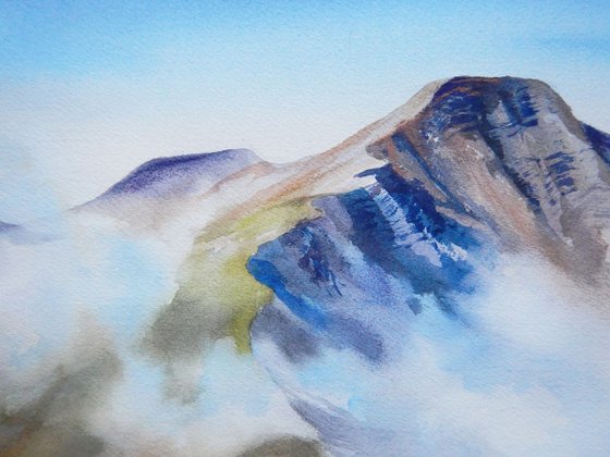 Pen y Fan mountain. Comission for Joseph.