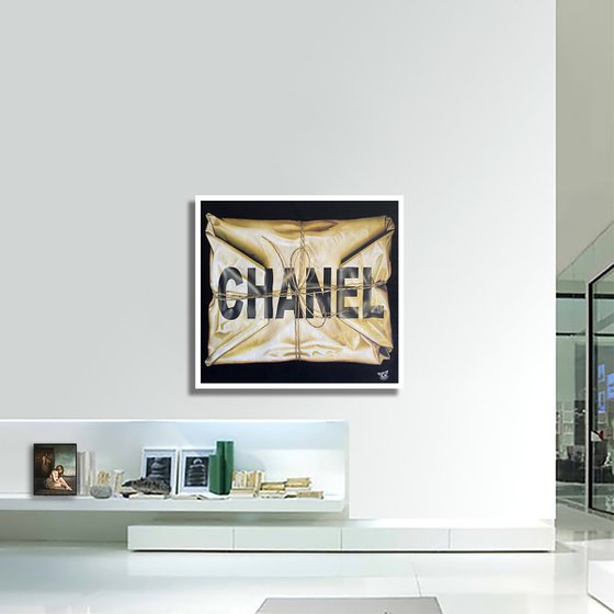Wrapped with Chanel Black