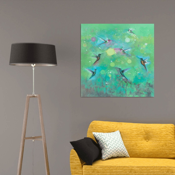 Magical Orbs and Hummingbirds