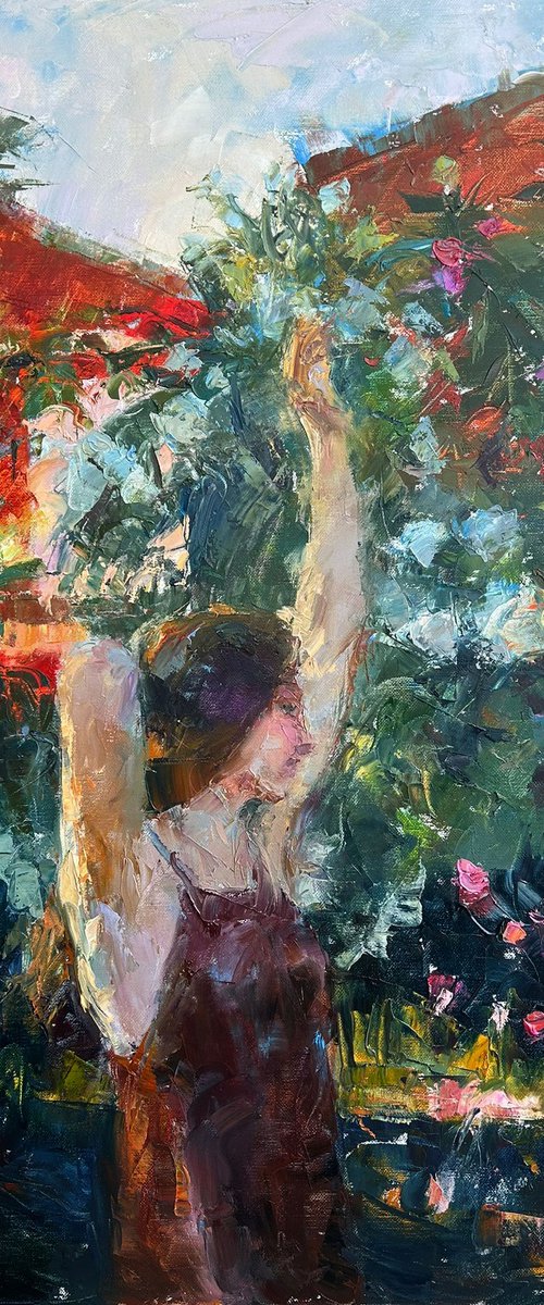 Splashes of color and flowers by Liudmyla Chemodanova