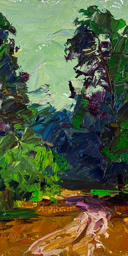 The Road to the Green Dense Forest by Boris Serdyuk