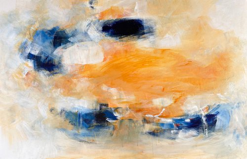 Elements_ Blue and Orange by Arti Chauhan