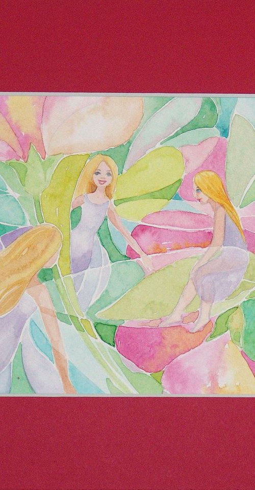 Dancing fairies - Flutterbyes 2 * free shipping * by Jolanta Czarnecka