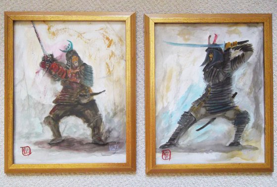 "Dueling Samurai"