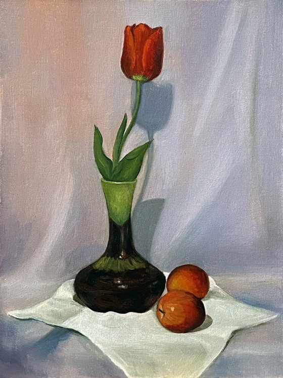 STILL LIFE WITH TULIP