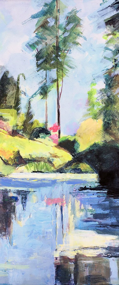 Leonardslee Gardens by Angela Brittain