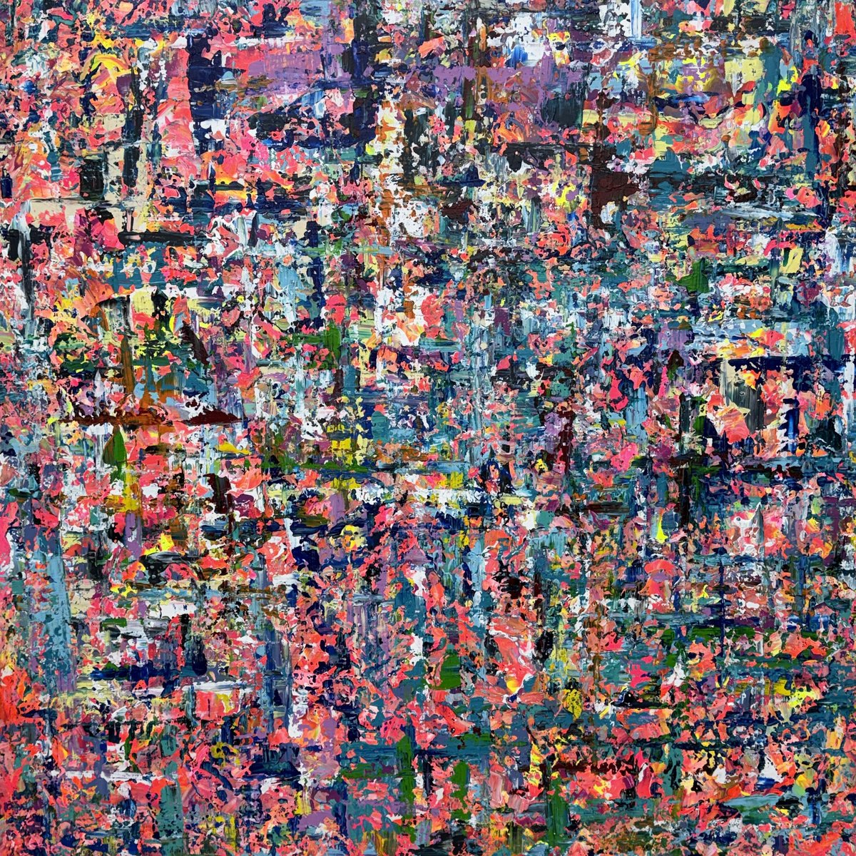 Electric Silence By Andre Brauer, 39 X 39, Artwork For Sale On Artfinder