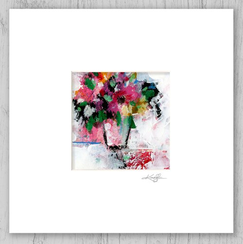 Floral Daydream 6 - Floral Watercolor Painting by Kathy Morton Stanion by Kathy Morton Stanion