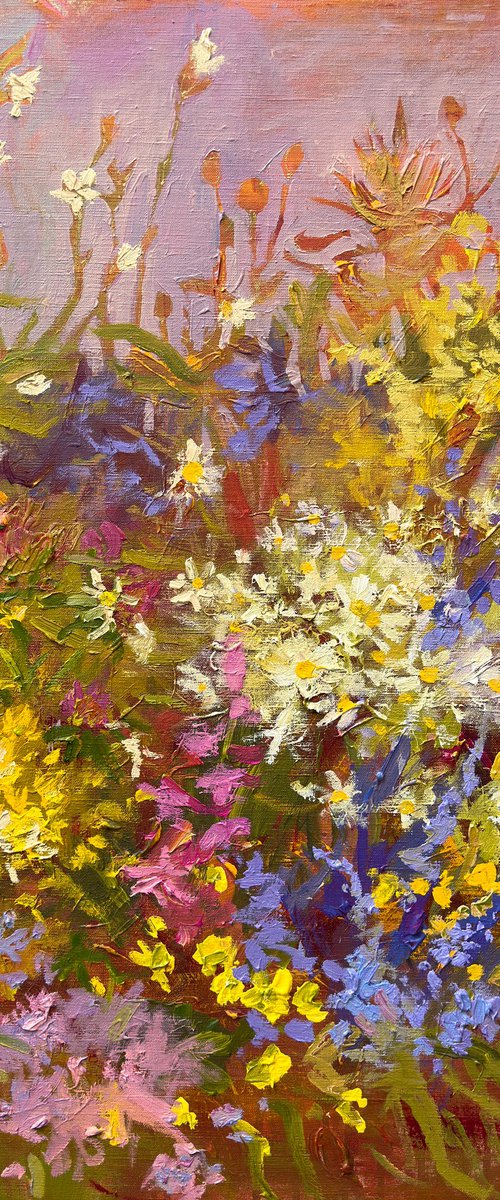 Wildflowers Summer Bouquet by Ekaterina Prisich