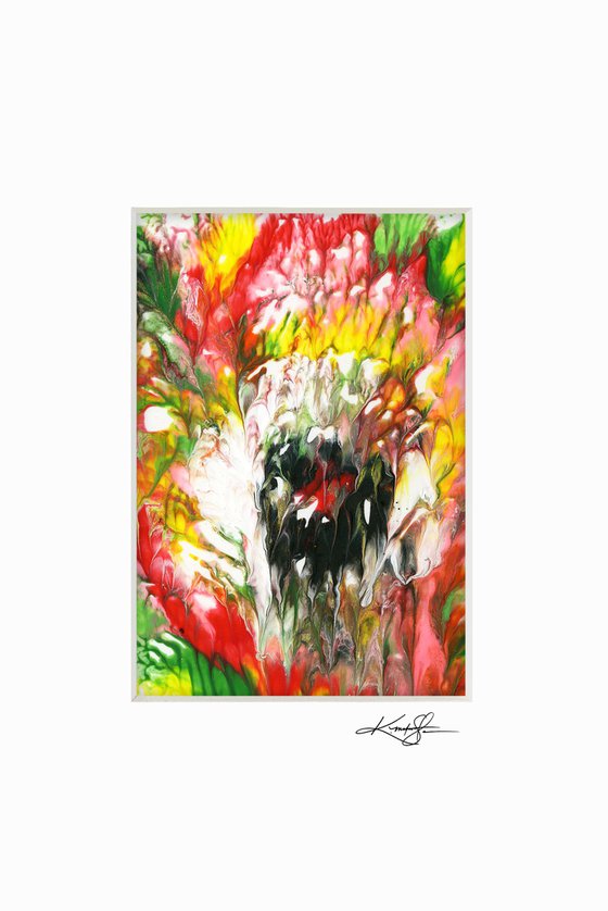 Blooming Magic 96 - Floral Painting by Kathy Morton Stanion