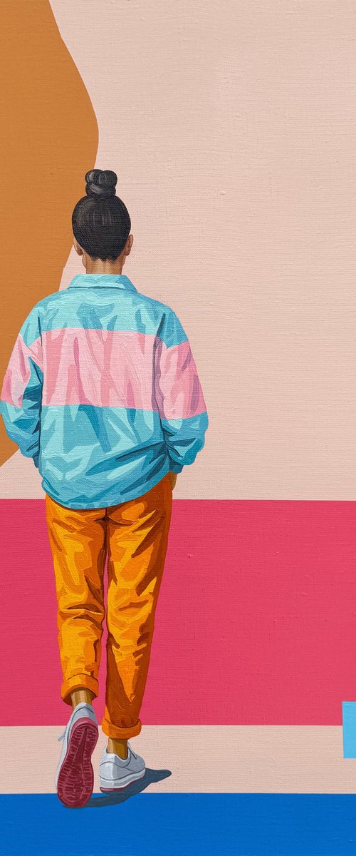 Woman In Town by Daria Baklykova