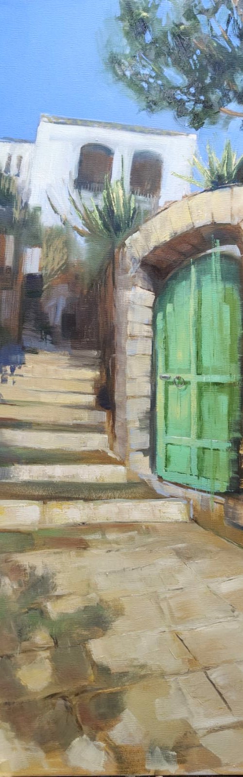 The Green Door by Irina Sergeyeva