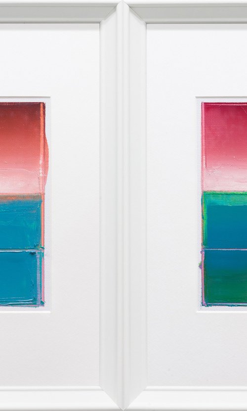 SET of 2, TALES OF THE COLOR by VENELINOV