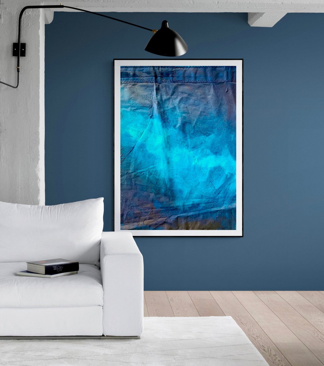  Beyond The Blue Sea 1026 By Anita Kaufmann, 28 X 39, Artwork For Sale On Artfinder