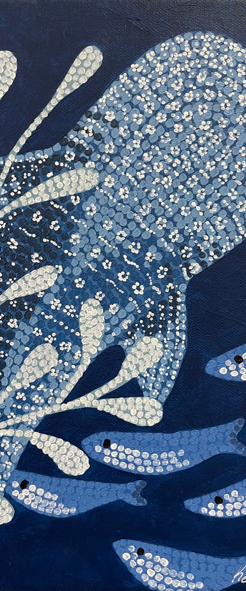 Ocean Garden - Whale Shark by Kelsey Emblow