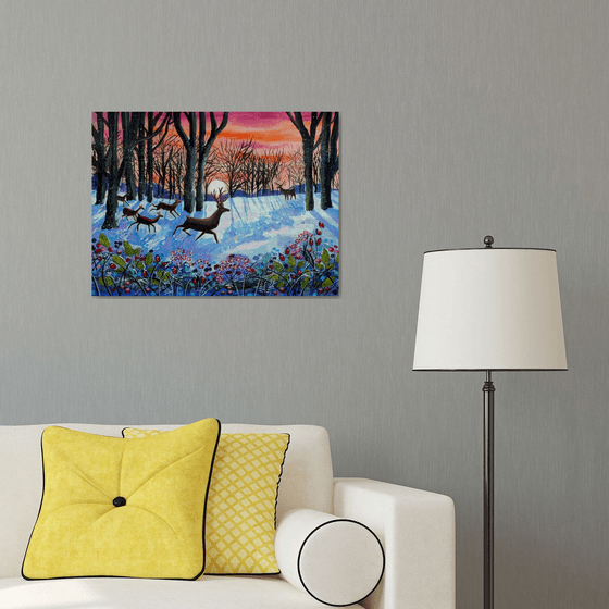 Deer in the Clearing