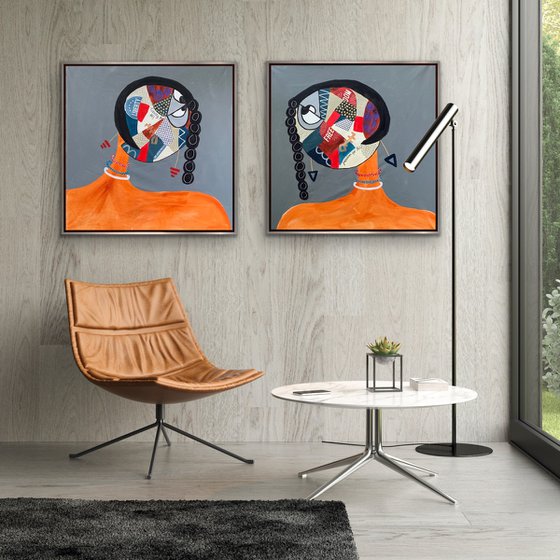 Freedom and Liberty (Diptych)