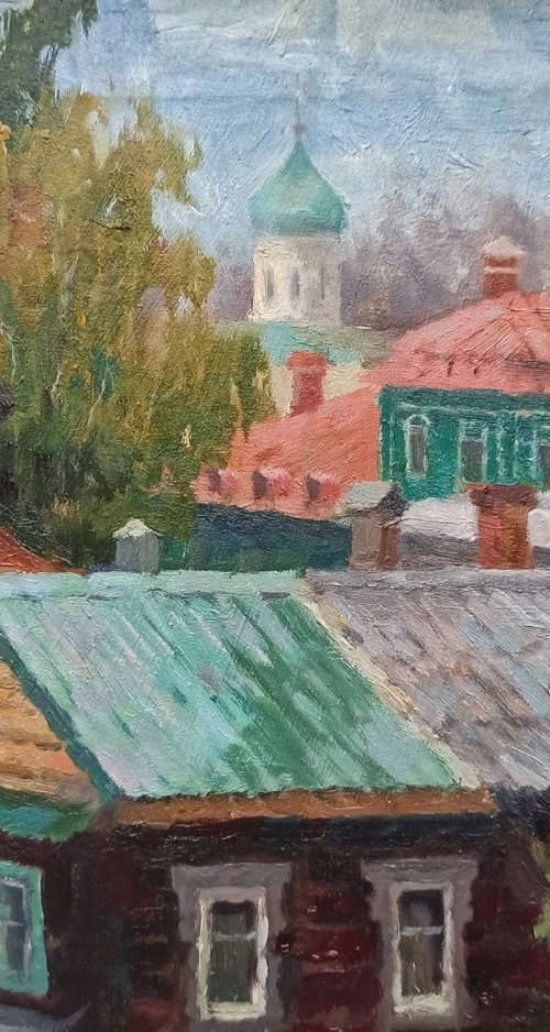 Pereslavl, view from the hill by Olga Goryunova