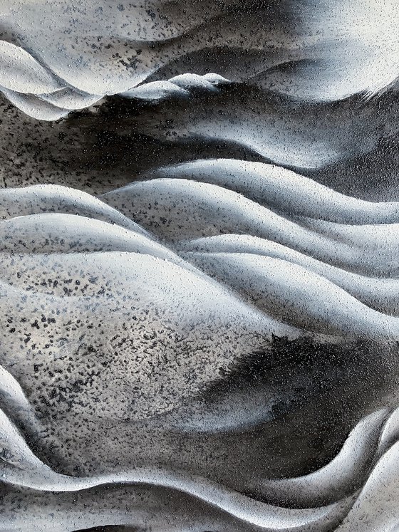 Liquid ridge