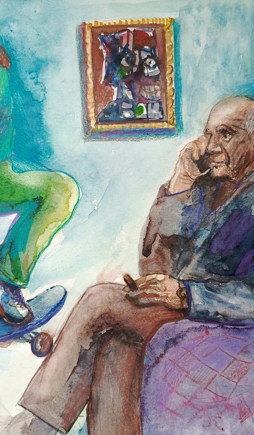 Picasso is calling 1 by Oxana Raduga