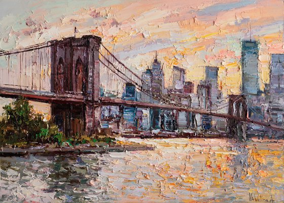 Brooklyn Bridge at Sunset