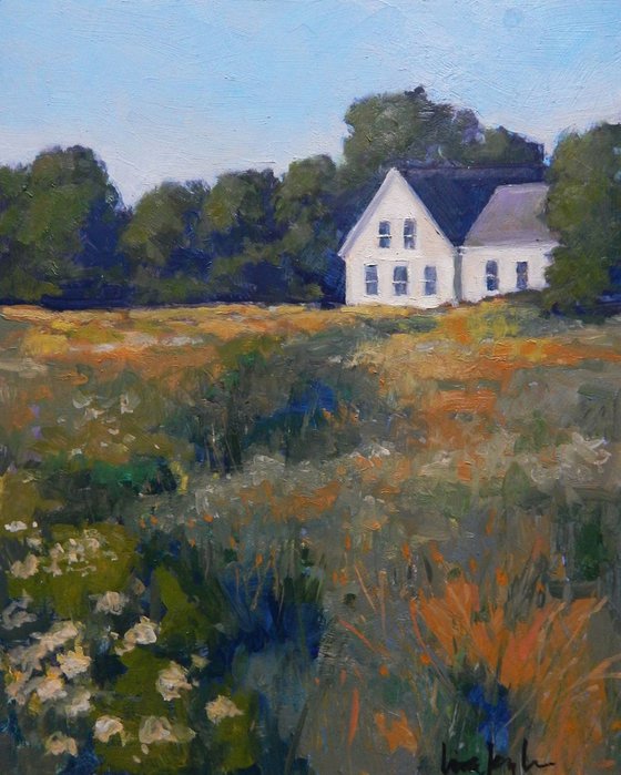 White House in the Meadow