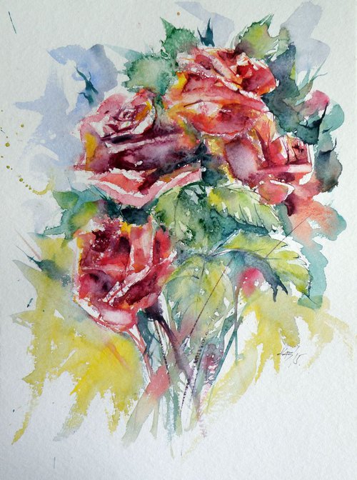 Roses by Kovács Anna Brigitta