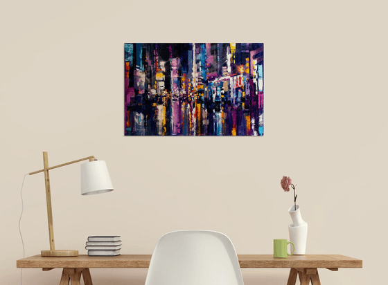 "City lights" cityscape