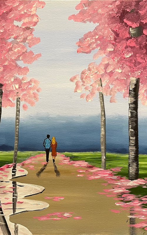 Blissful Blossom Tree Walk by Aisha Haider