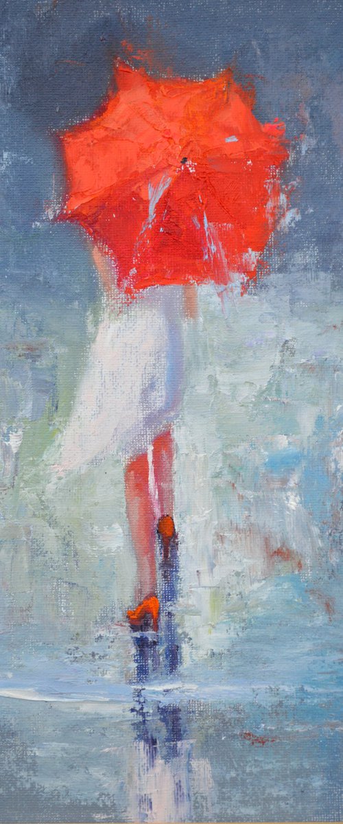 A warm summer rain by Elena Lukina