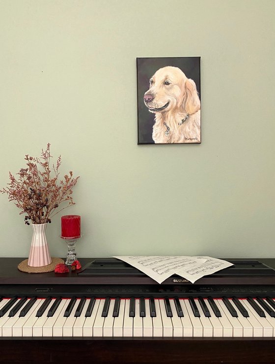 Smiling dog