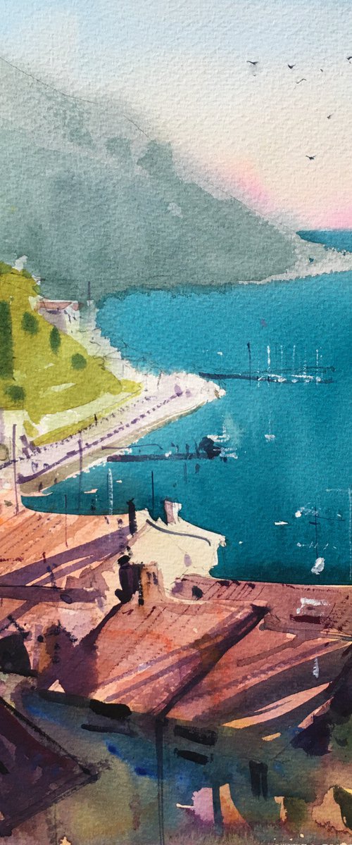 Riva del Garda. Italy by Andrii Kovalyk