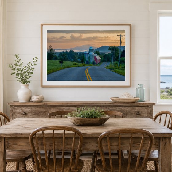 Down the Road, Waitsfield, 61 x 41