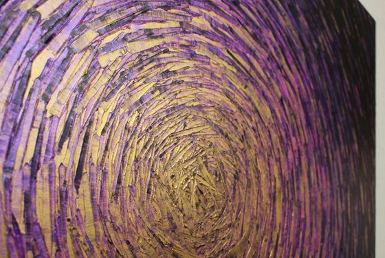 Vast amethyst gold radiance