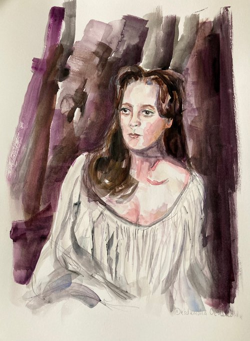 Desdemona (Maggi Smith) by Sarah Bale