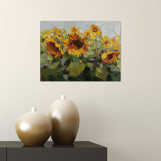 Golden Sunflowers