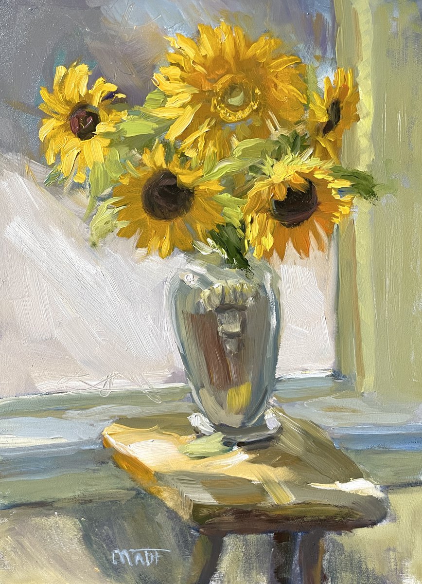 Sunflowers by Cheryl Mathieson